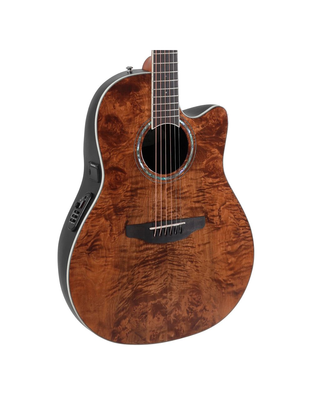 Ovation Celebrity Traditional Plus CS24P-NBM A/E - Nutmeg Burled Maple Open Box