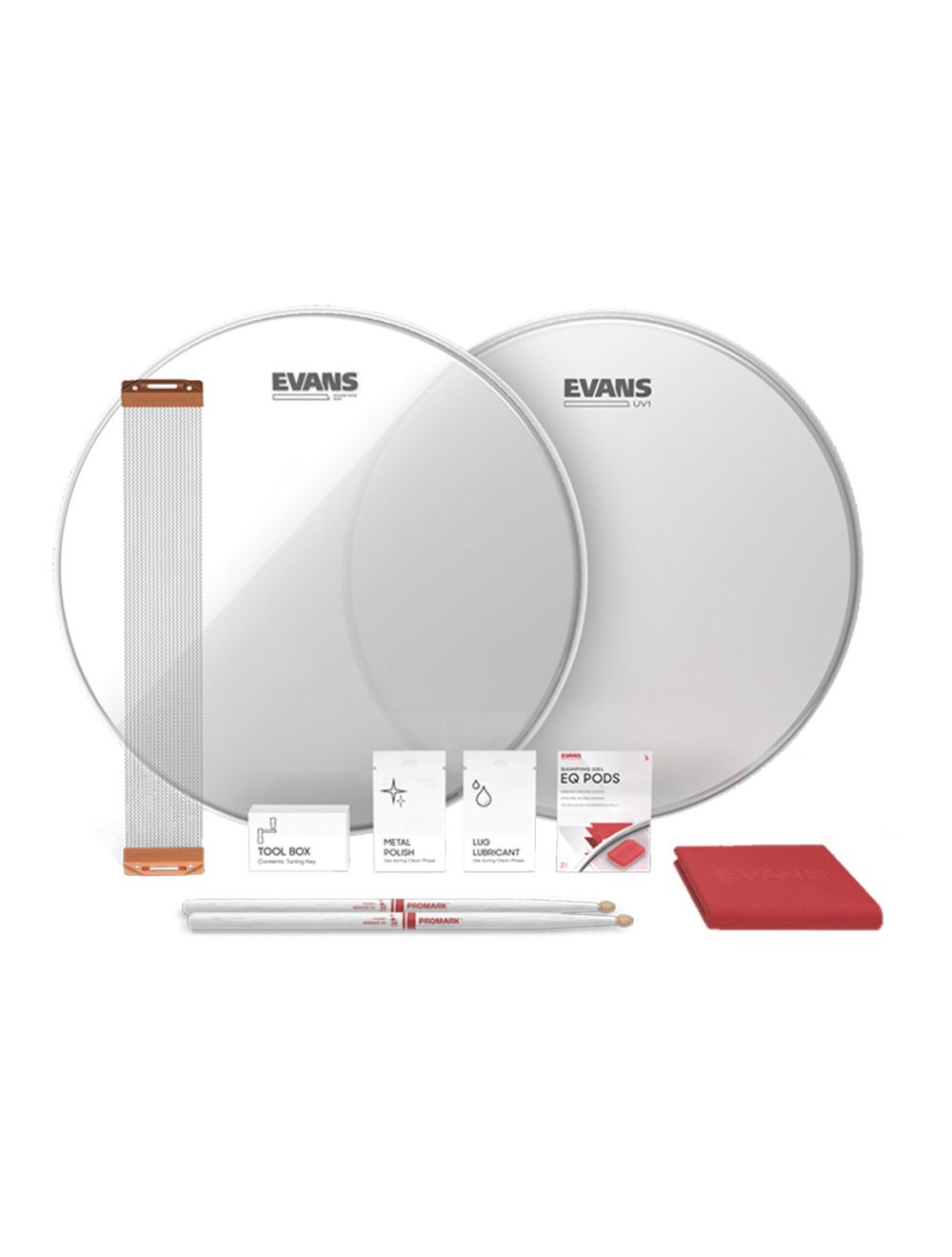 Evans UV1 14” Snare Drum Tune Up Kit