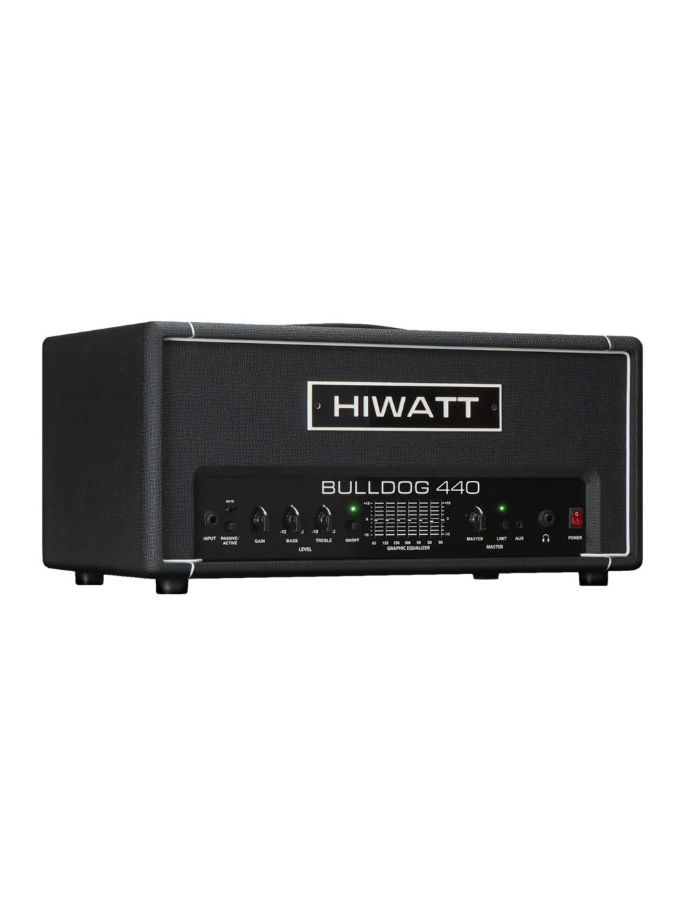 Hiwatt Bulldog 440 440-Watt Bass Amplifier Head - Black - Open Box