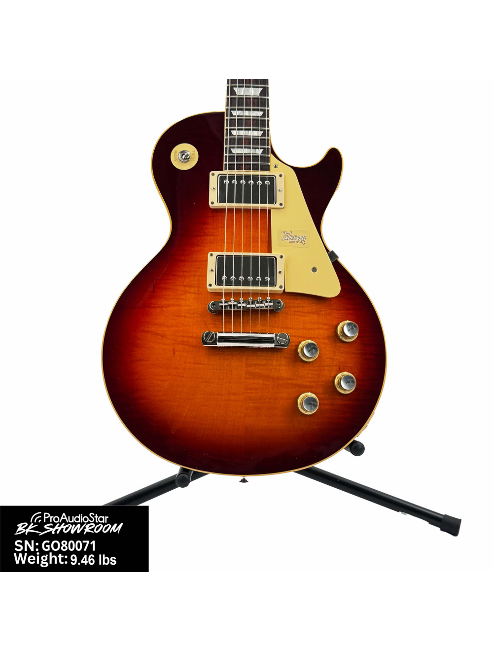 Used Gibson 2018 Custom Shop 1960 Les Paul Reissue - Sunburst w/OHSC