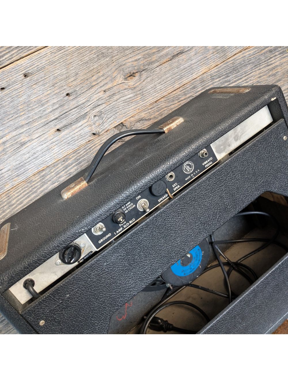 Used Fender 1969 Princeton Combo Amp w/Drip Edge Grill