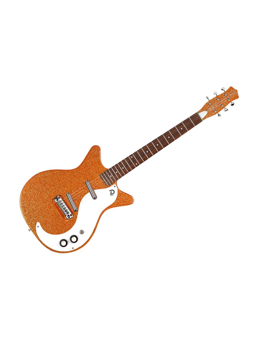 Danelectro '59 MOD NOS Electric Guitar - Orange Metal Flake