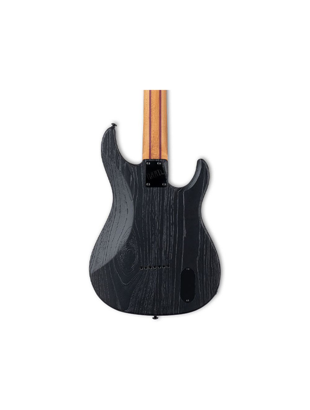 ESP LTD SN-1007 Baritone HT Left Handed Electric Guitar - Black Blast