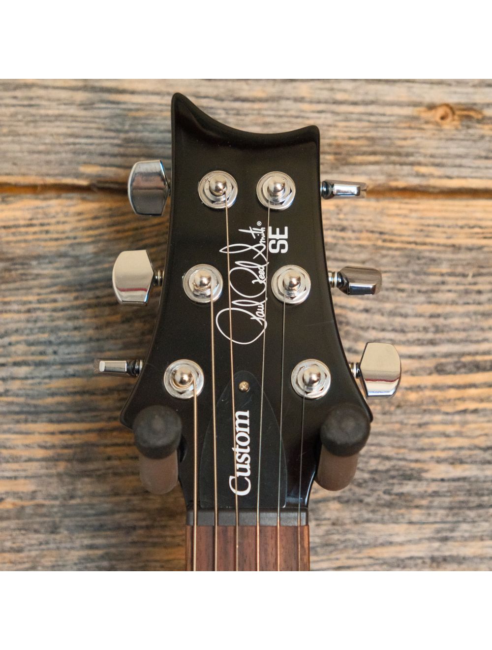 Used PRS SE Custom 24 - Black Gold Sunburst