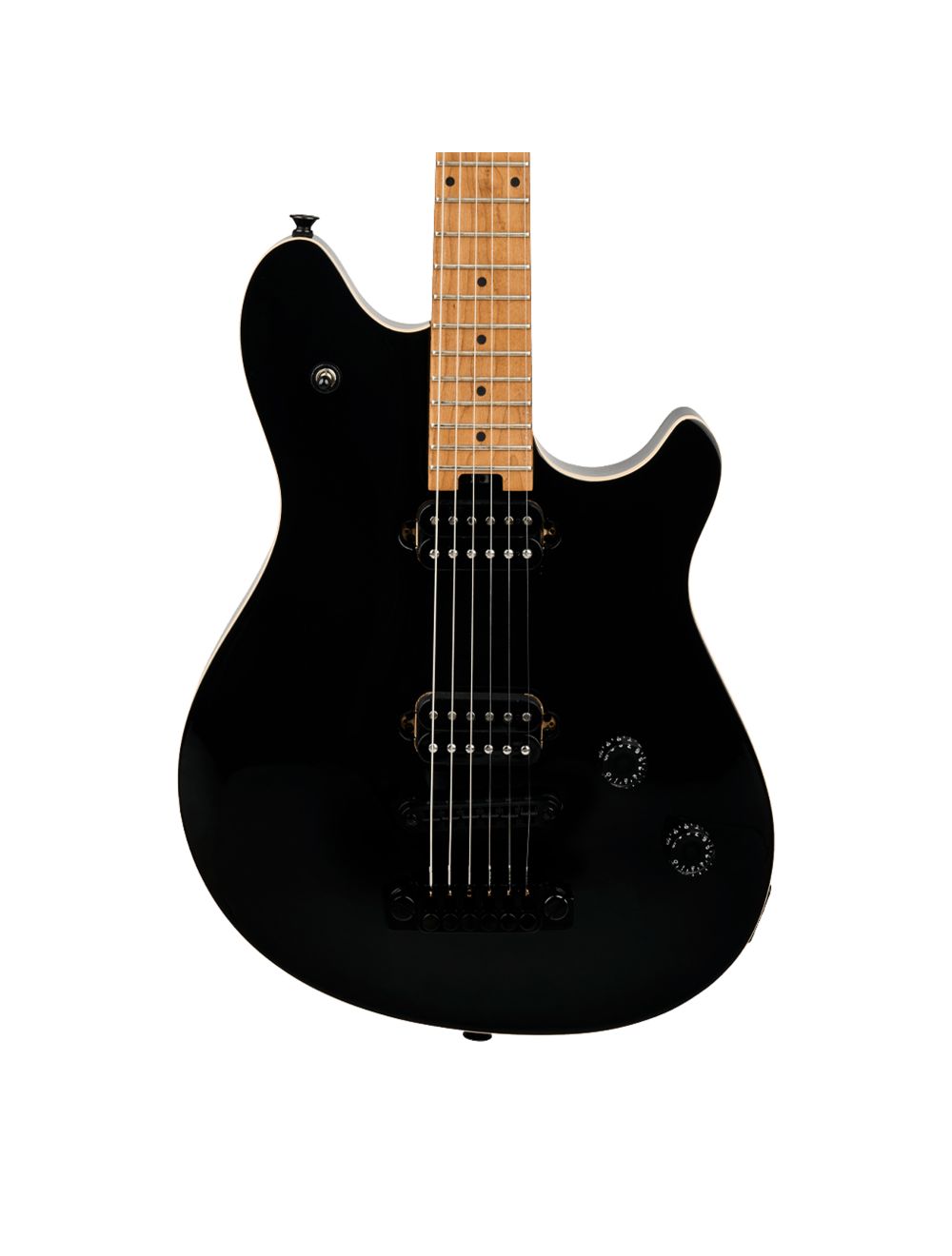 Used EVH Wolfgang Special Baked Maple TOM Electric Guitar - Gloss Black