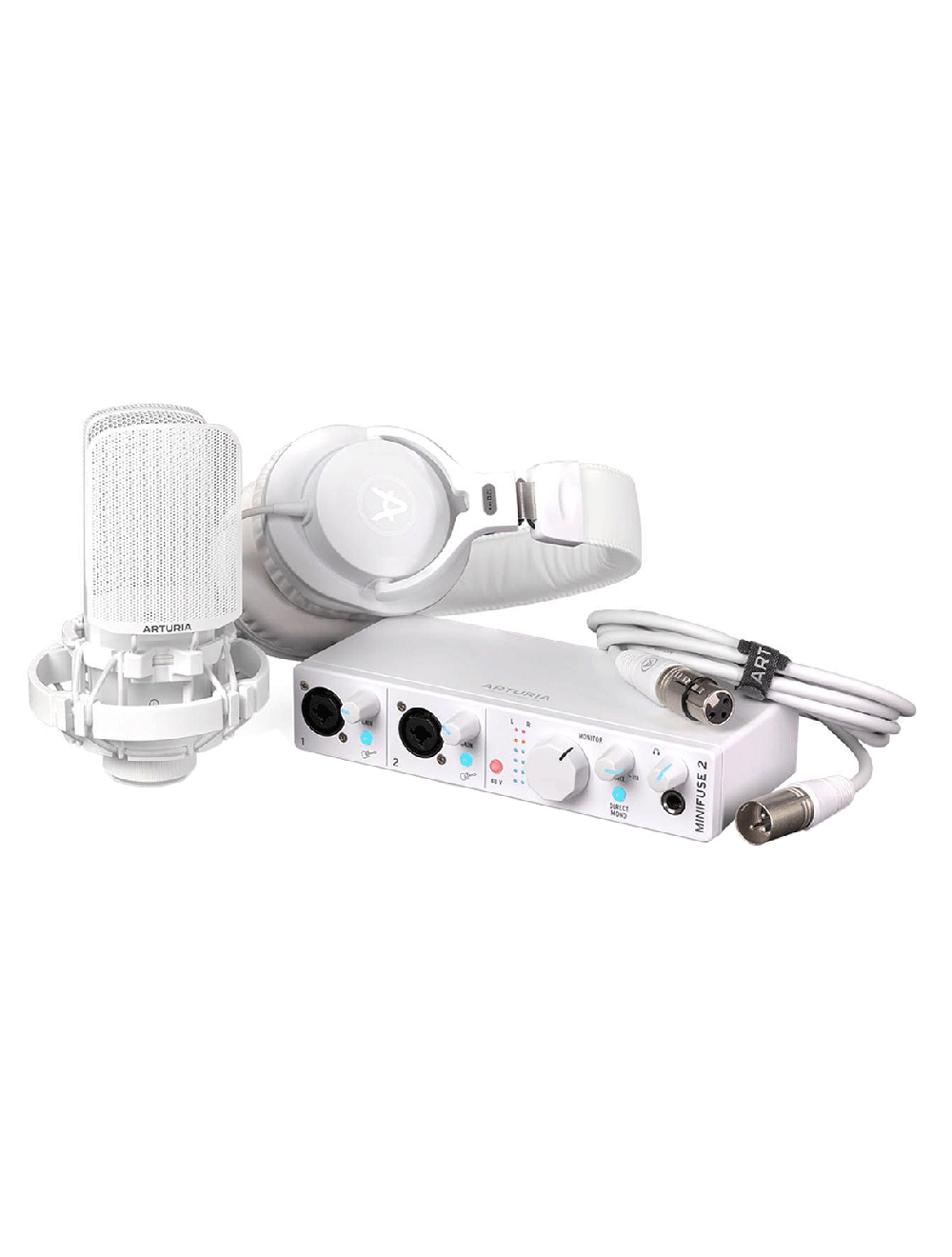 Arturia MiniFuse Recording Pack - White