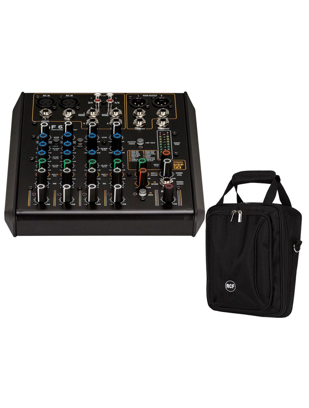 RCF F 6X + RCF Mixer Bag (Open Box)