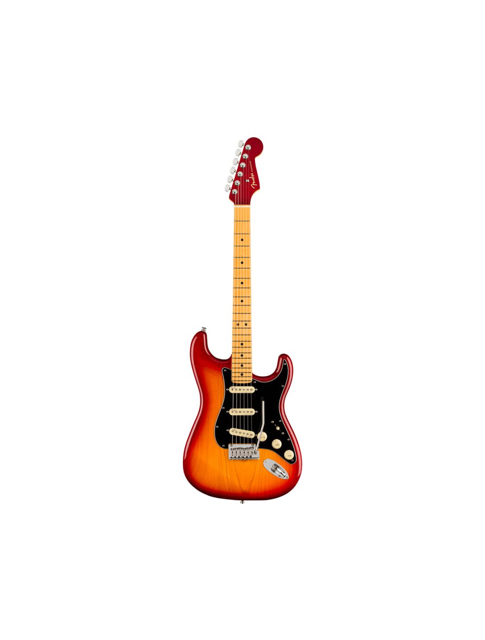 Fender Ultra Luxe Stratocaster - Plasma Red Burst w/ Maple FB