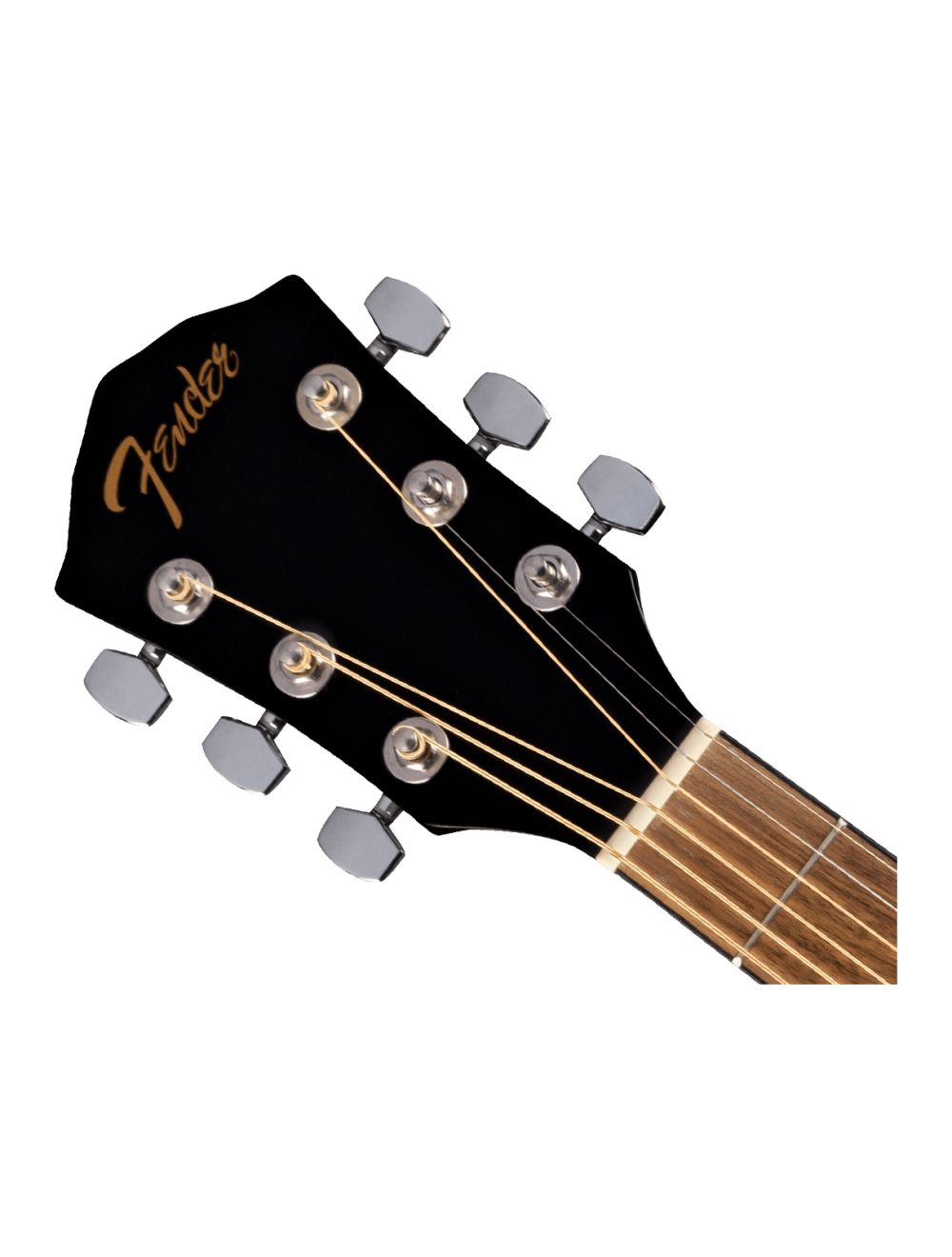 Fender FA-125CE Dreadnought A/E Guitar - Black w/ Walnut FB