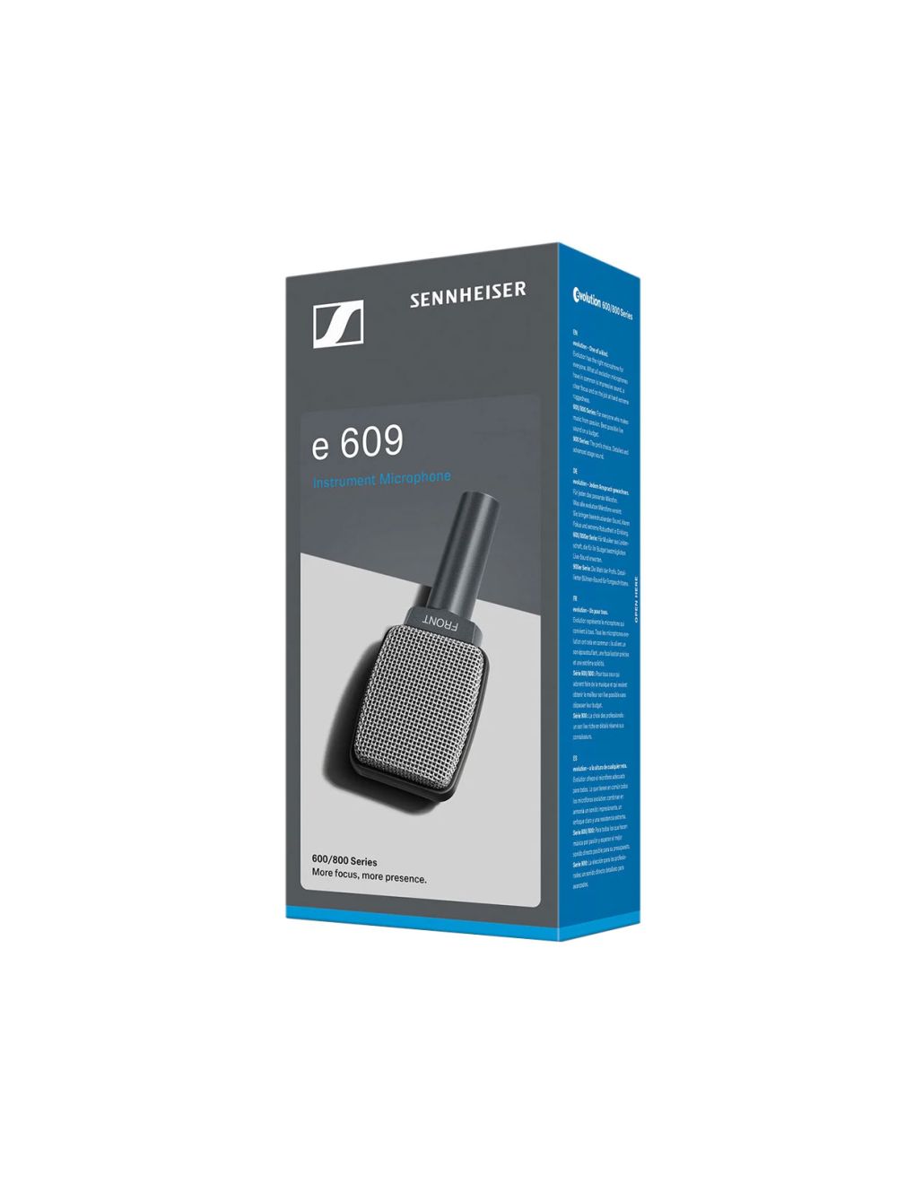 Sennheiser e 609 SILVER Instrument Microphone (Open Box)