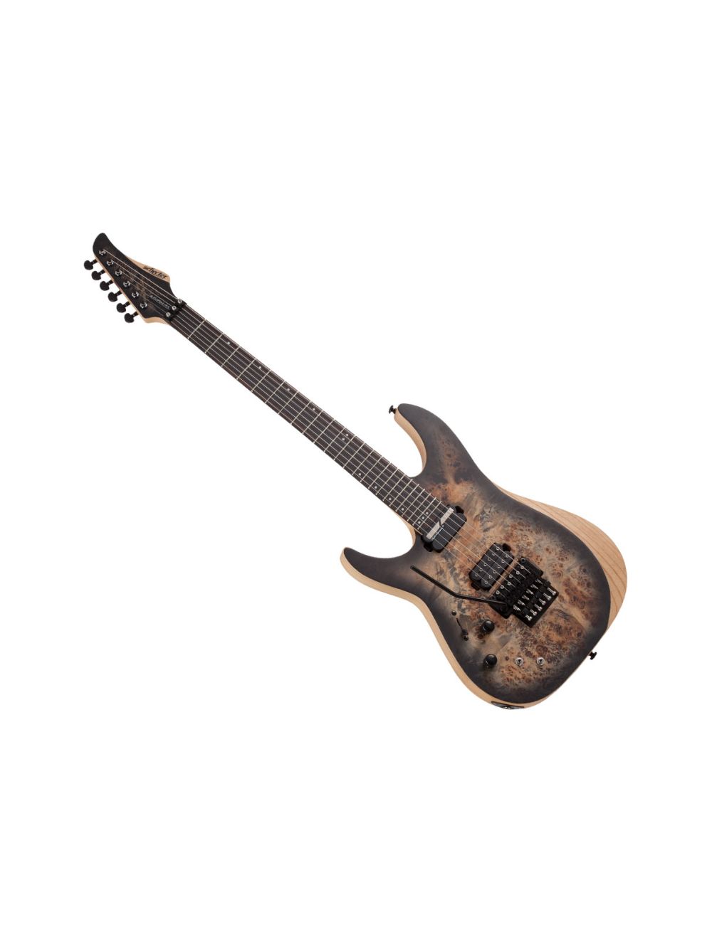Schecter Reaper-6 FR S Left Handed Guitar - Satin Charcoal Burst