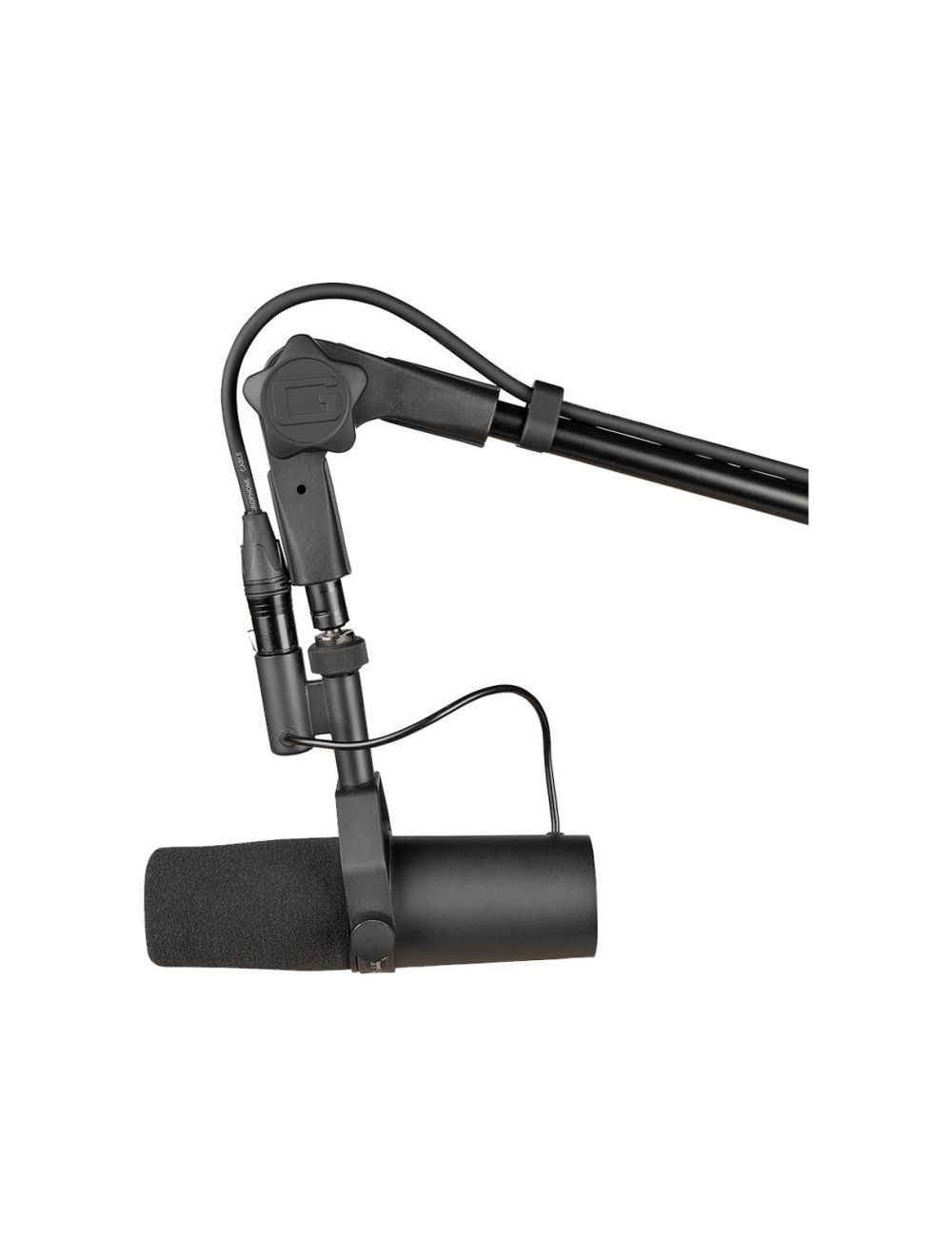 Gator Frameworks GFWMICBCBM0500 Slim Profile Desktop Mic Stand Boom Arm Open Box