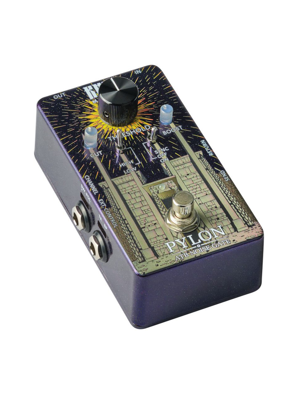 KMA Machines PYLON Advanced Transformer Boost Noise Gate Pedal