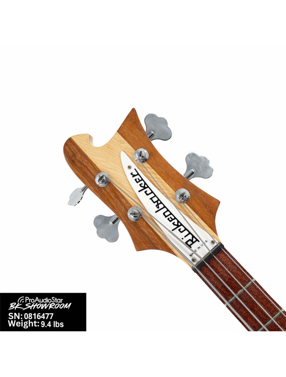 Used Rickenbacker 2015 4003 Bass Guitar - Mapleglo w/OHSC