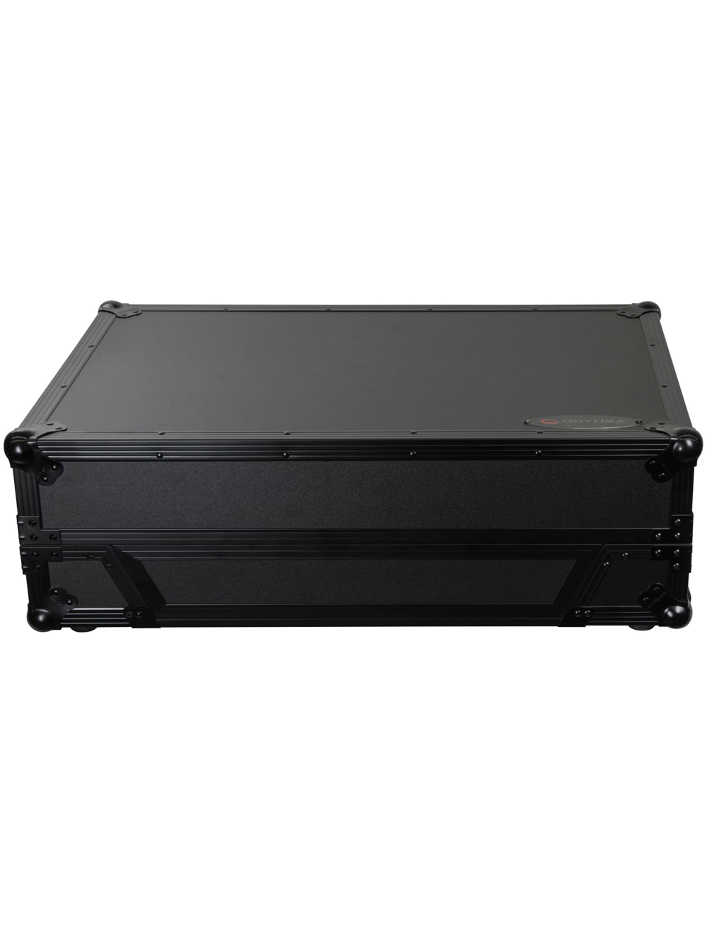 Odyssey FZGSDDJGRV6W1BL All Balck AlphaTheta DDJ-GRV6 Glide Style Flight Case with 1U Rack