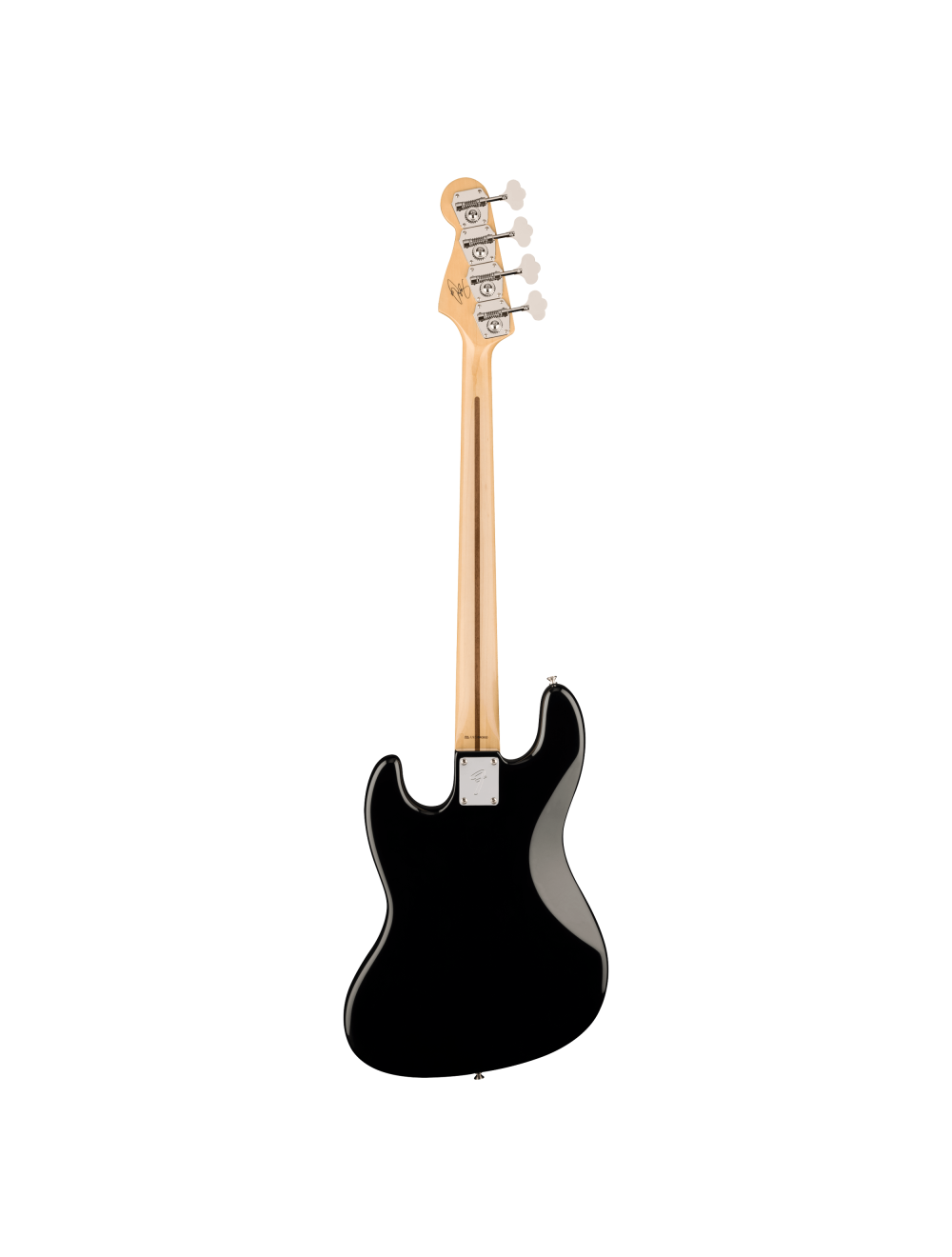 Used Fender USA Geddy Lee Signature Jazz Bass - Black w/Maple FB