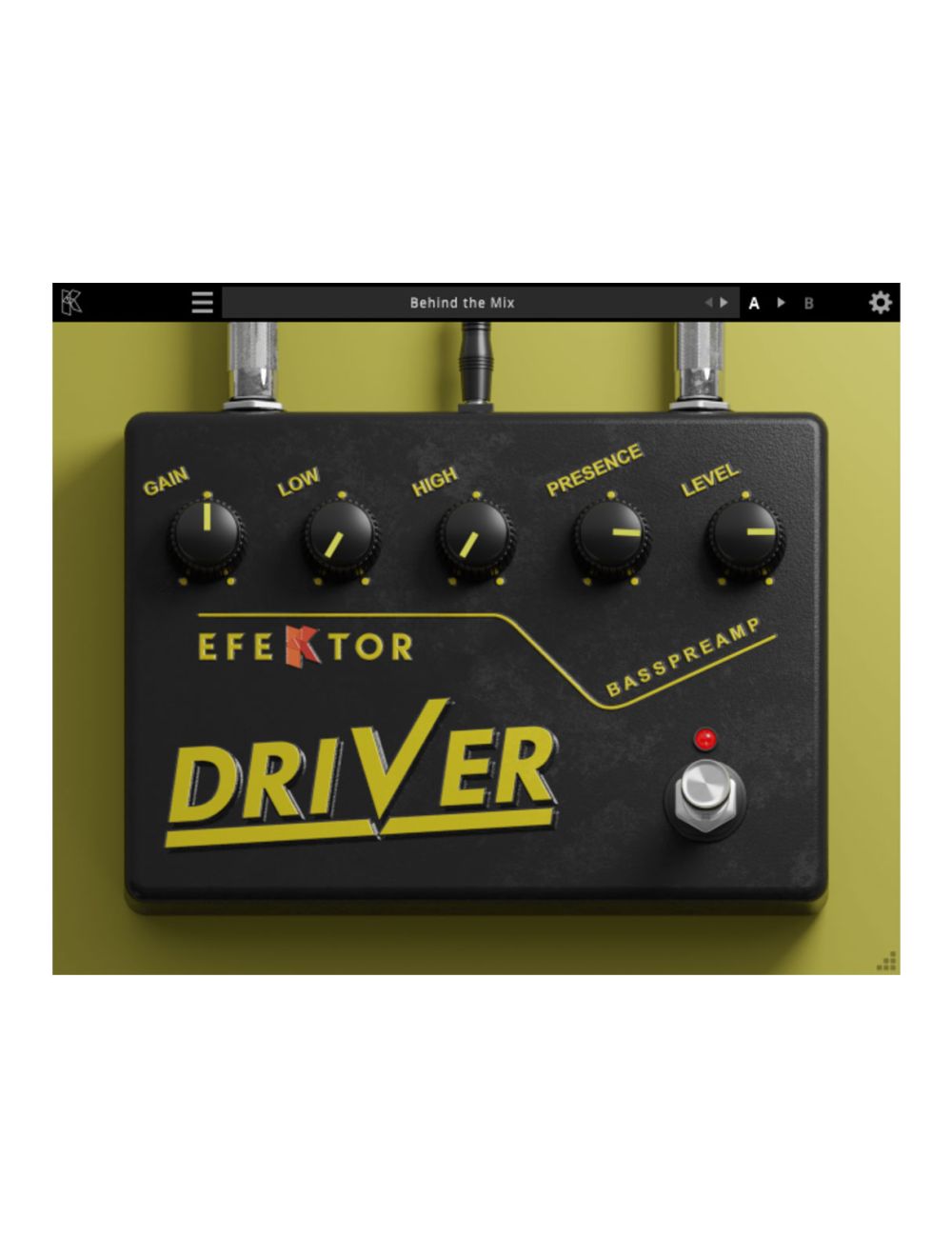 Kuassa Efektor Bass Driver Preamp