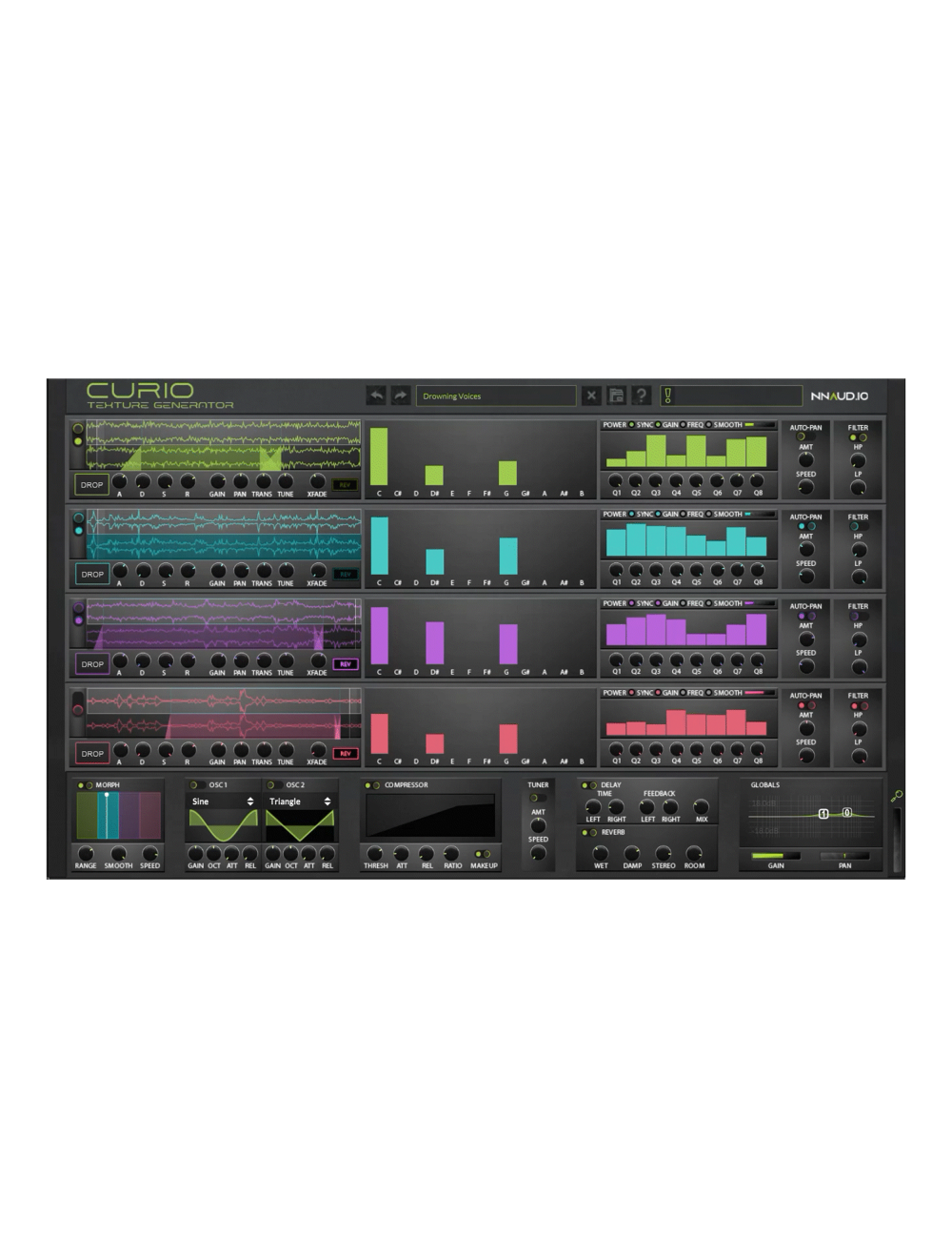 NNLLC Curio - Dynamic Texture Generator