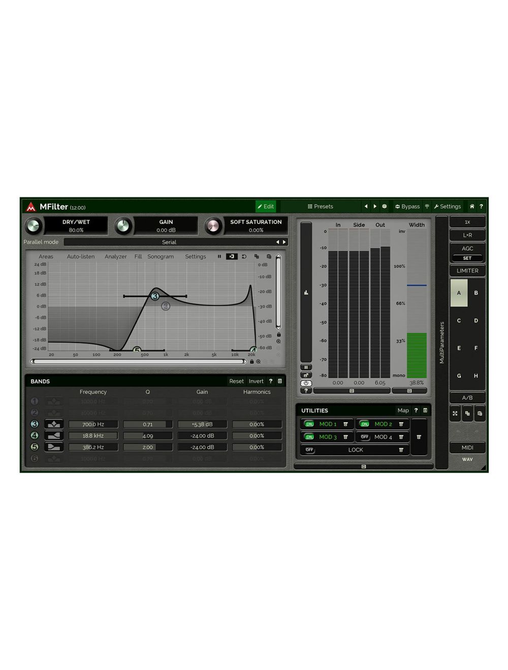 Melda MFilter Add Some Movement to a Static Track