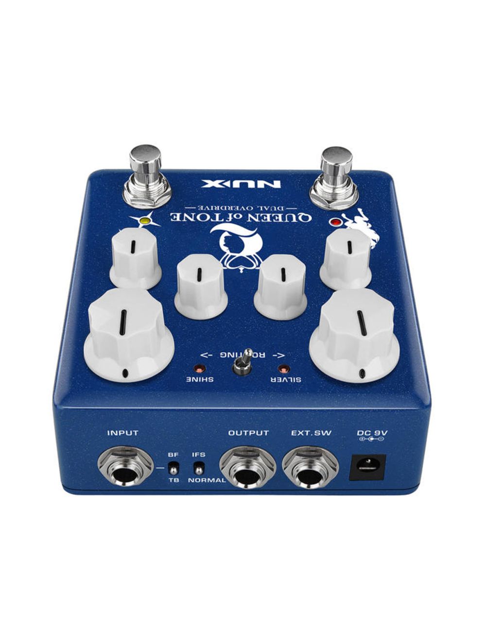 NUX Queen of Tone Dual Overdrive Pedal - Open Box