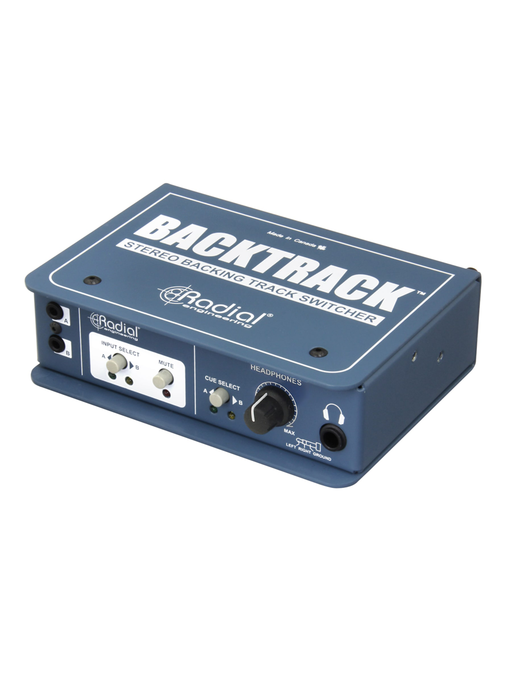 Radial Backtrack Stereo Backing Track Switcher