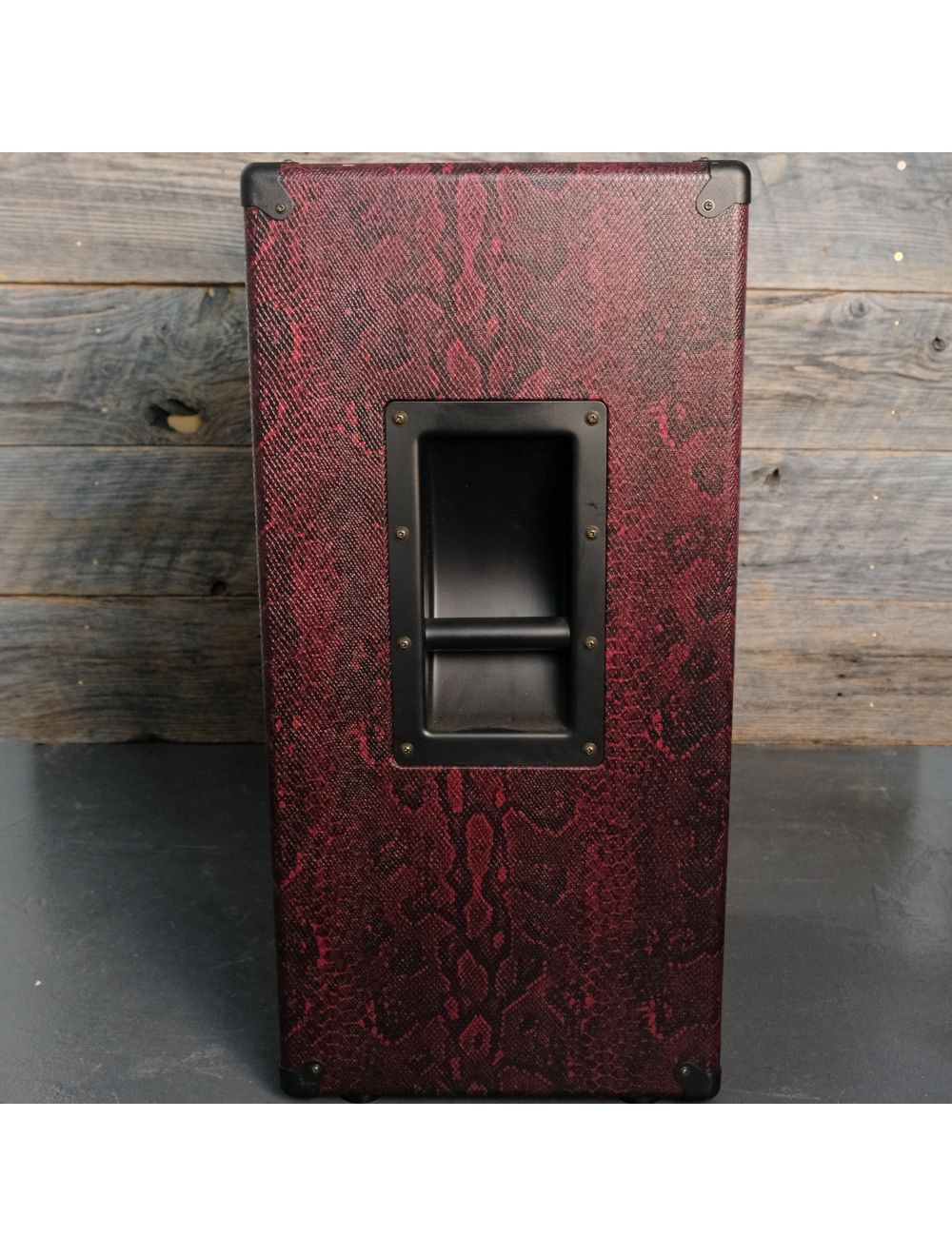 ENGL E412VGB Custom Shop Straight 4x12" Guitar Speaker Cabinet - Red Snakeskin