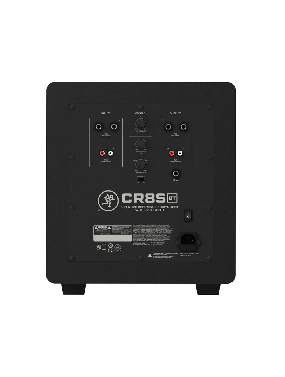 Mackie CR8SBT Studio Subwoofer w/Bluetooth (Pair)