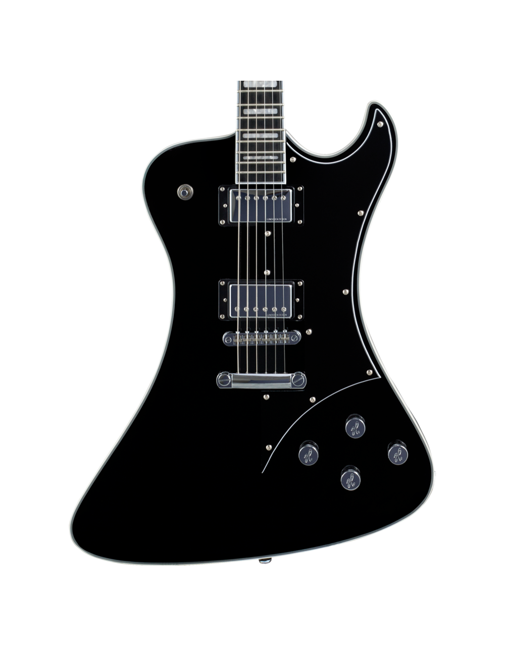 Hagstrom Fantomen Single Cut Electric Guitar - Black Gloss