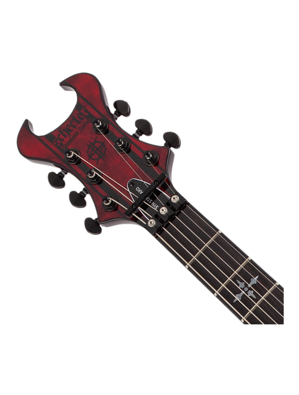 Schecter Synyster Standard Plus Electric Guitar - Transparent Deep Red
