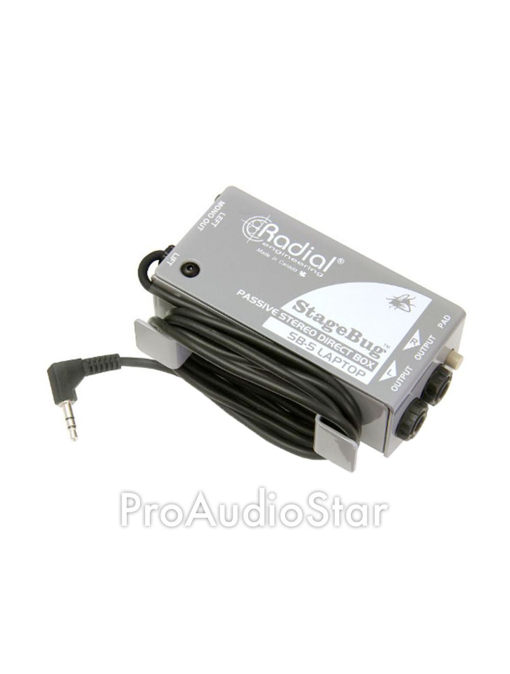 Radial StageBug SB-5 Passive Direct Box (Open Box)