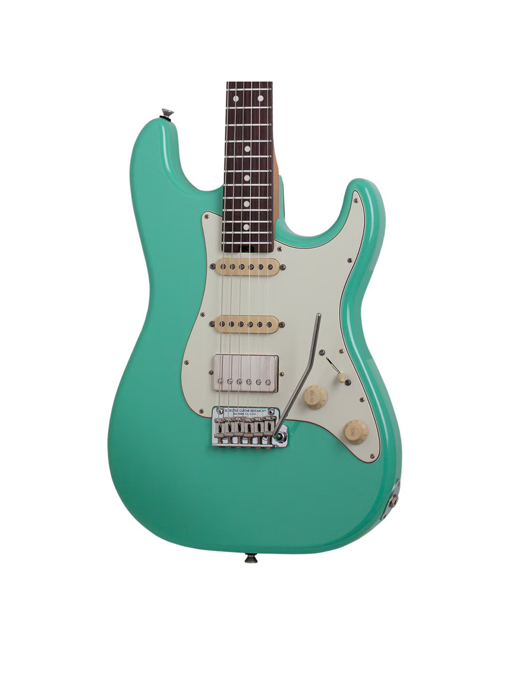Schecter Traditional Wembley HSS Electric Guitar - Seafoam Green