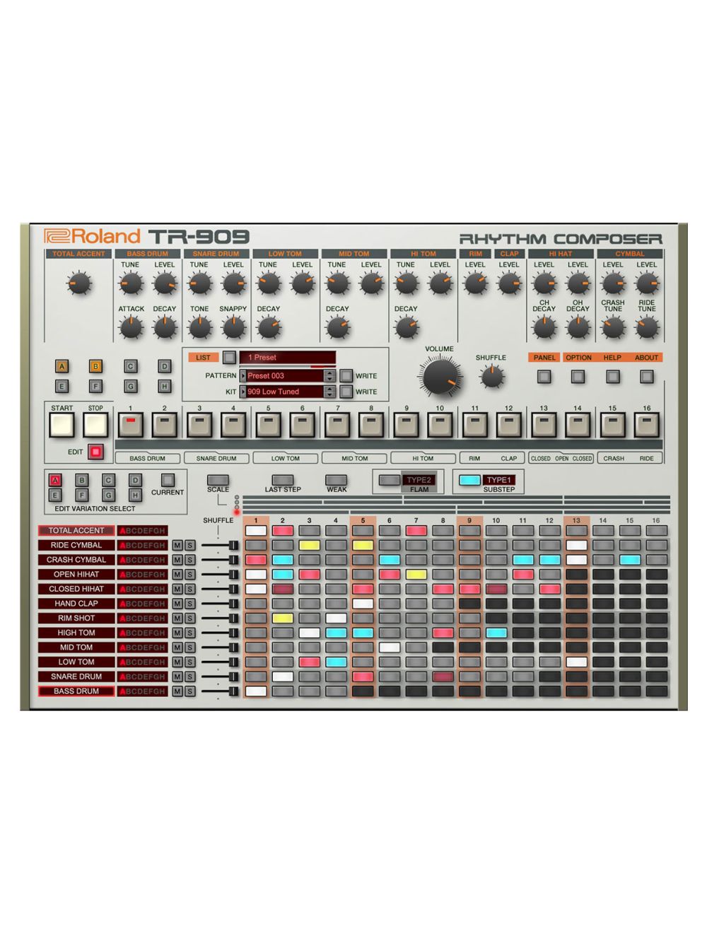 Rclifetimekey TR-909 Key