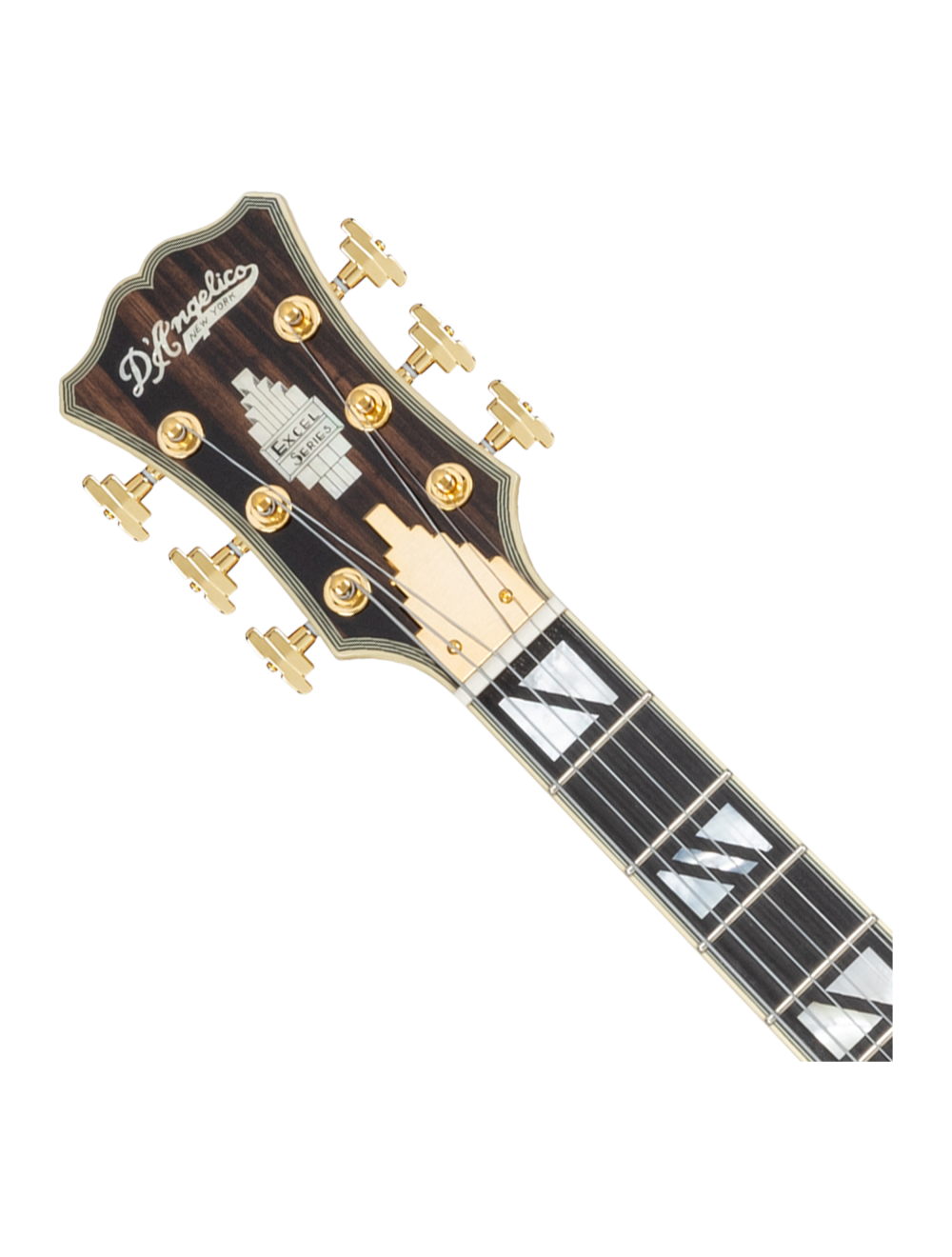 D'Angelico Excel 16 Hollow Body Electric Guitar - Amaretto Burst - Open Box