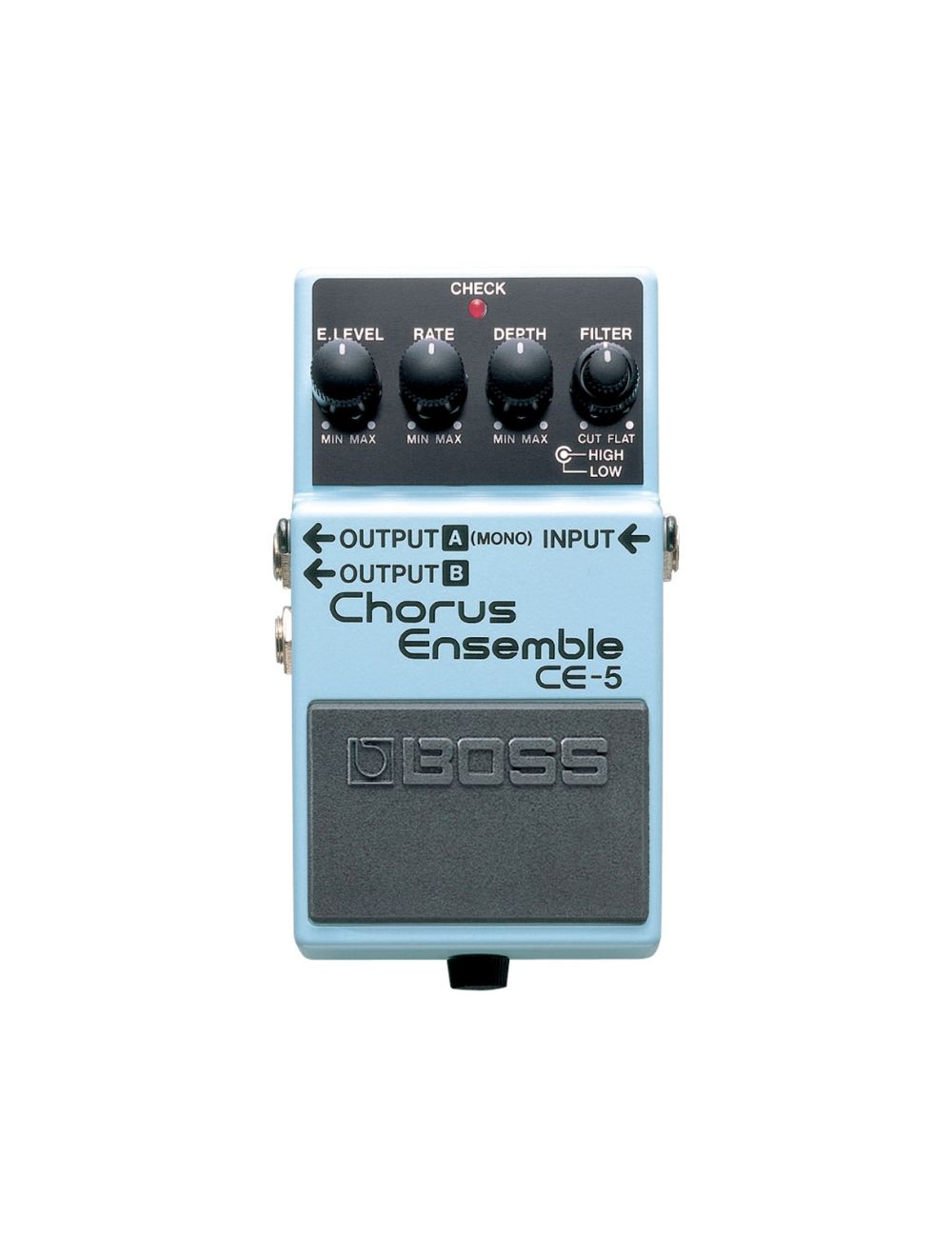 Boss CE-5 Stereo Chorus Ensemble + Patch Cables