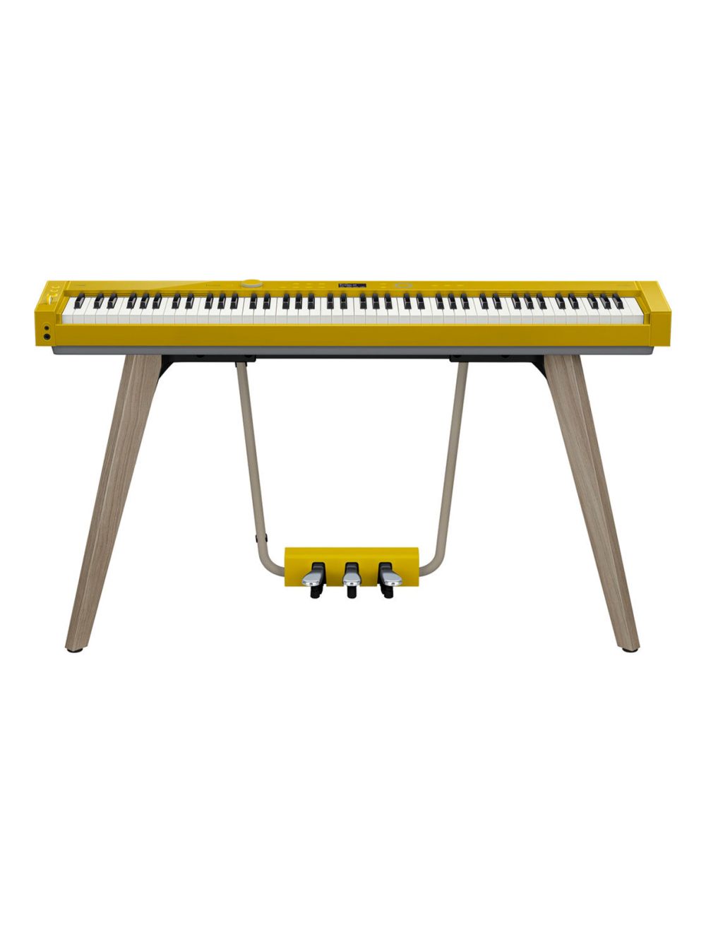 Casio PX-S7000HM 88-Key Smart Hybrid Hammer Action Digital Piano Mustard - Open Box