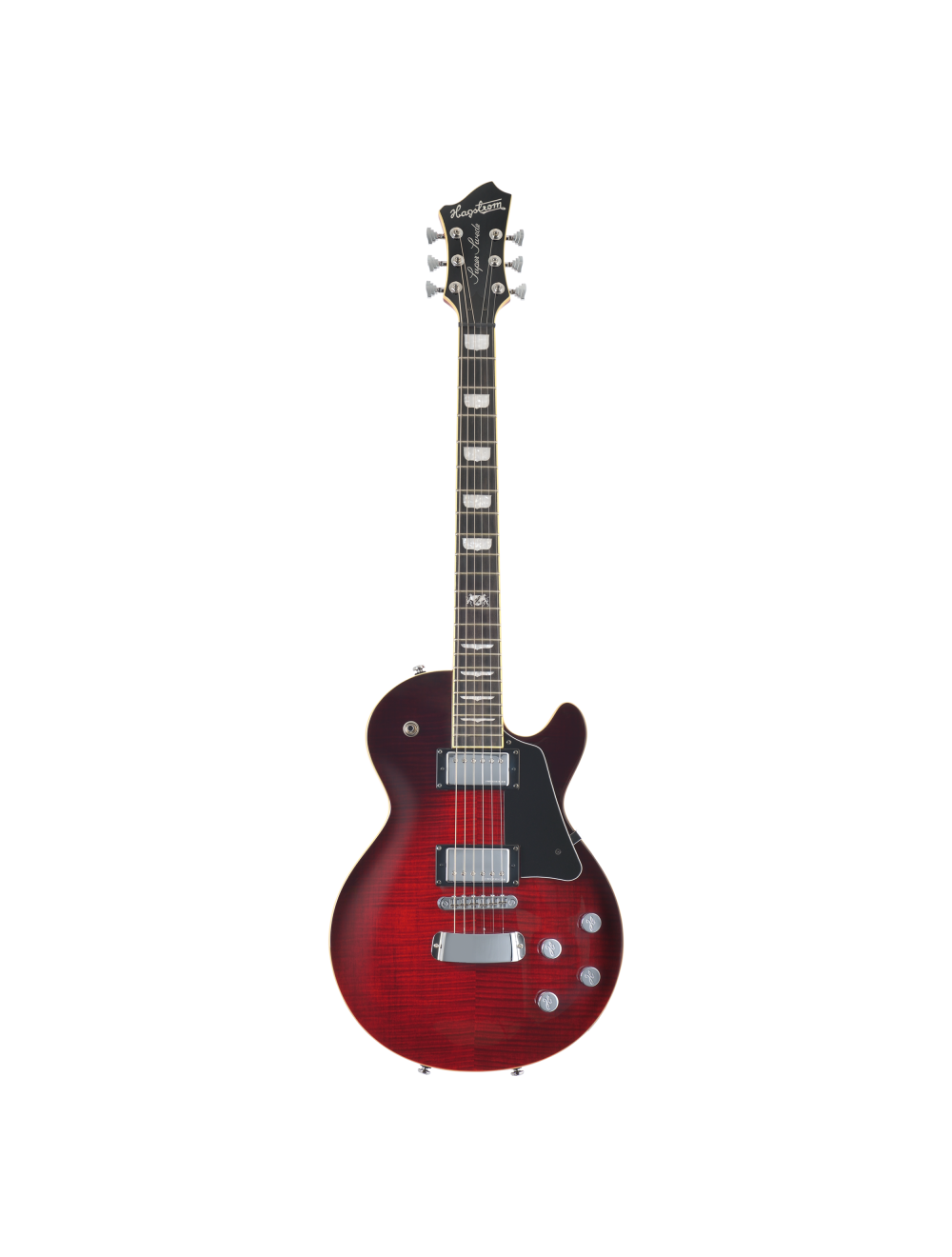 Hagstrom Super Swede MK III Electric Guitar - Crimson Flame