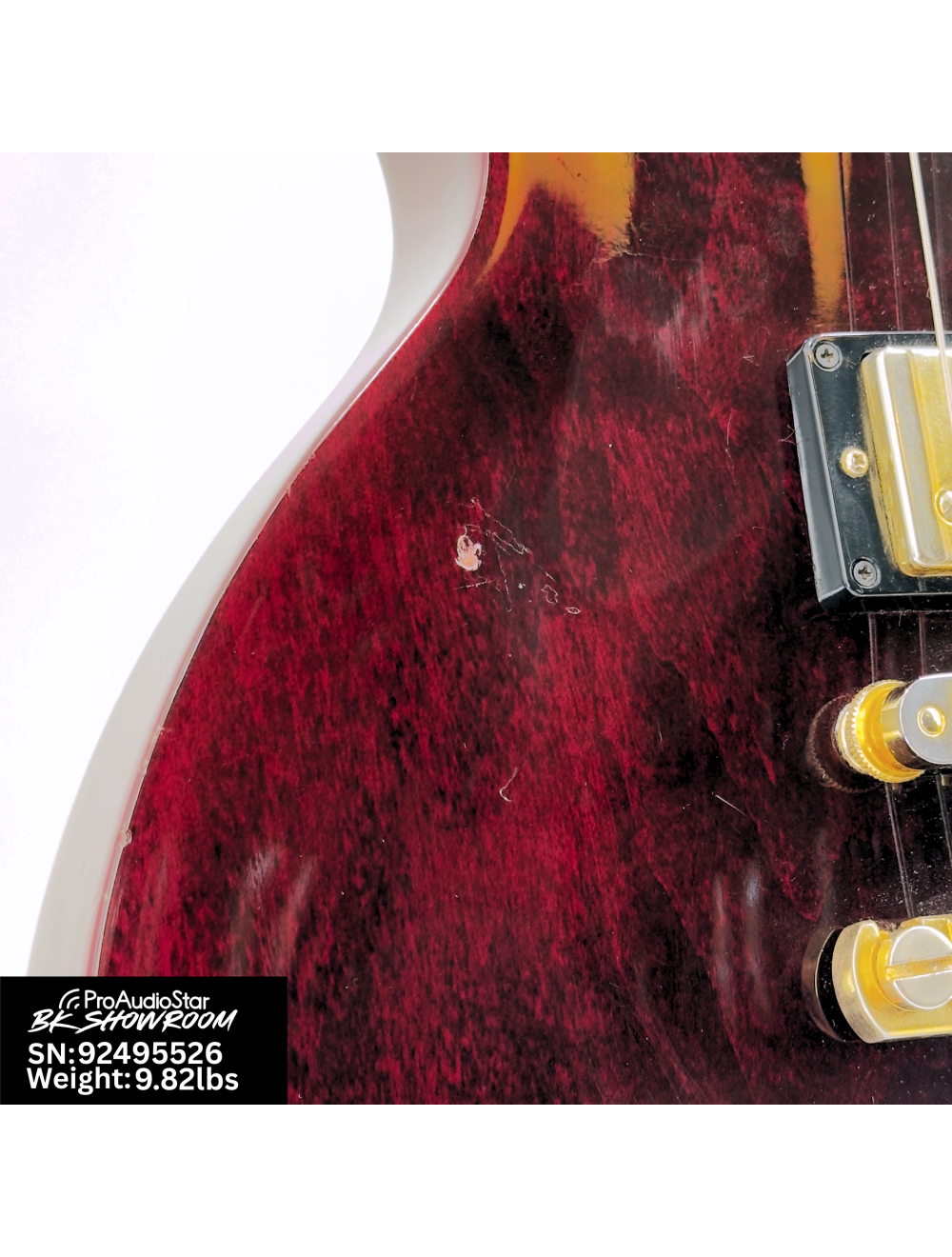 Used Gibson 1995 Les Paul Studio Wine Red