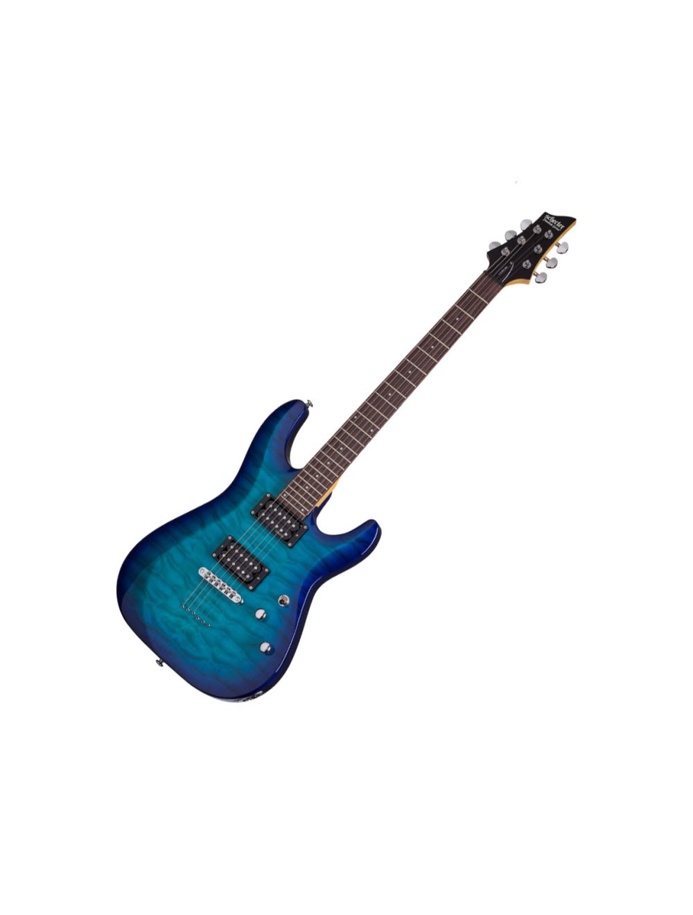 Schecter C-6 Plus - Ocean Blue Burst