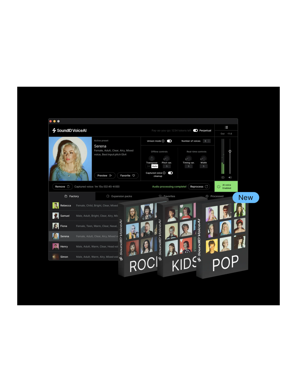 Sonarworks SoundID VoiceAI Perpetual & Expansion Pack Bundle