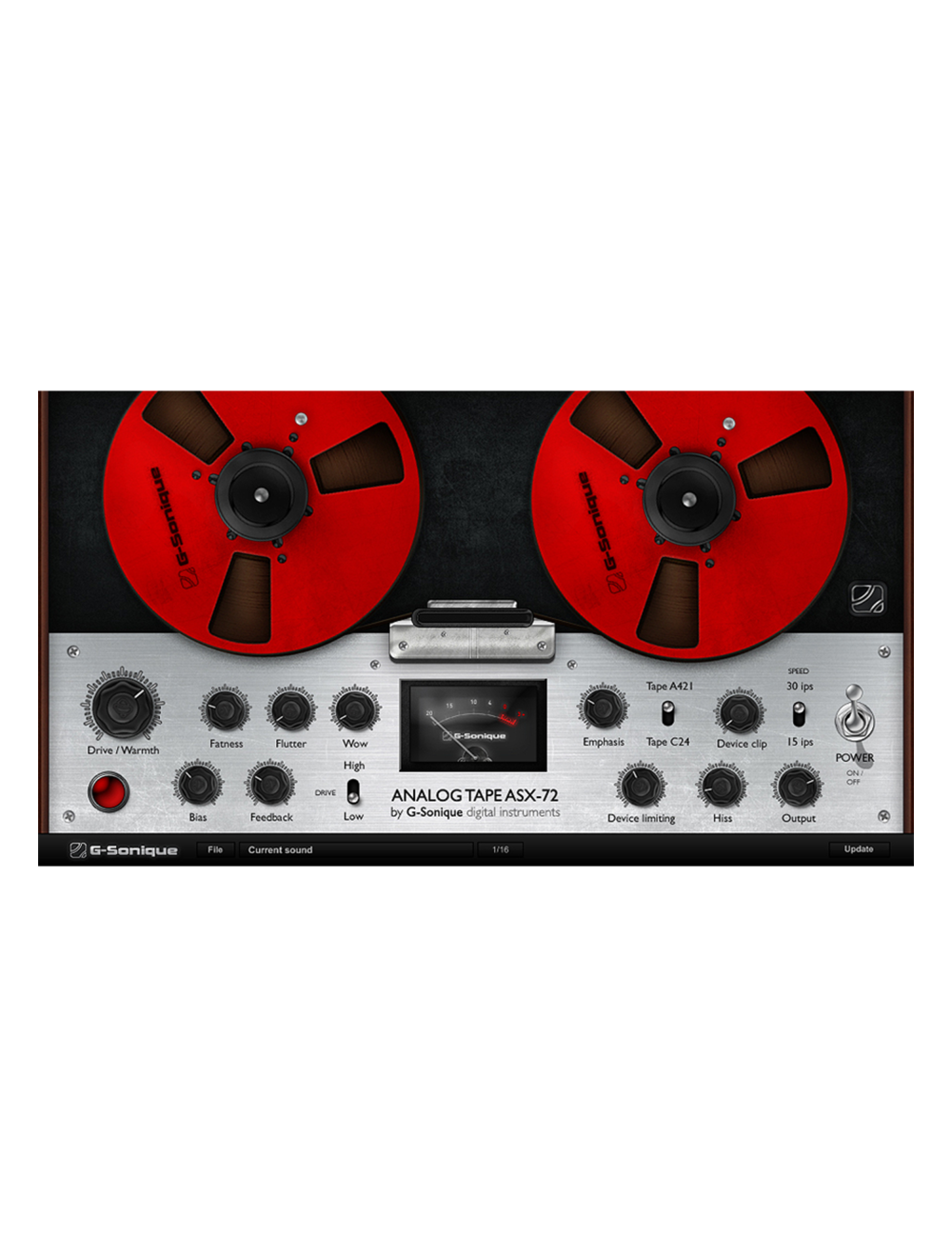 G-Sonique Analog Tape ASX-72