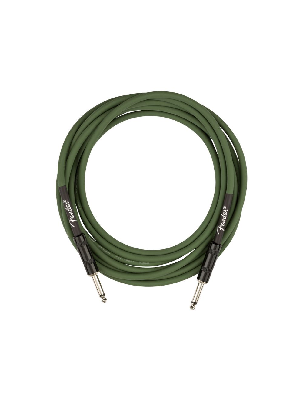 Fender Joe Strummer Pro 13' Instrument Cable - Drab Green