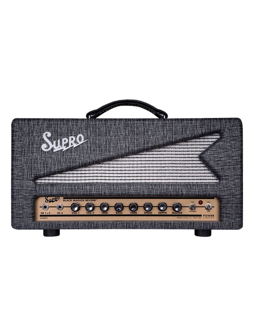 Supro 1696RTH Black Magick Reverb Tube Head - Open Box