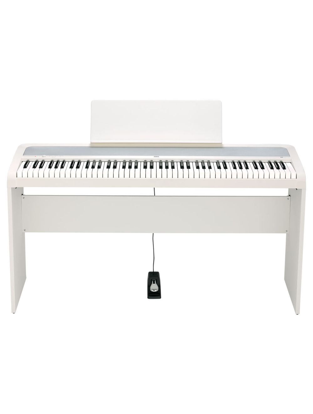 Korg B2WH 88-Key Digital Piano w/ Audio and MIDI USB - White