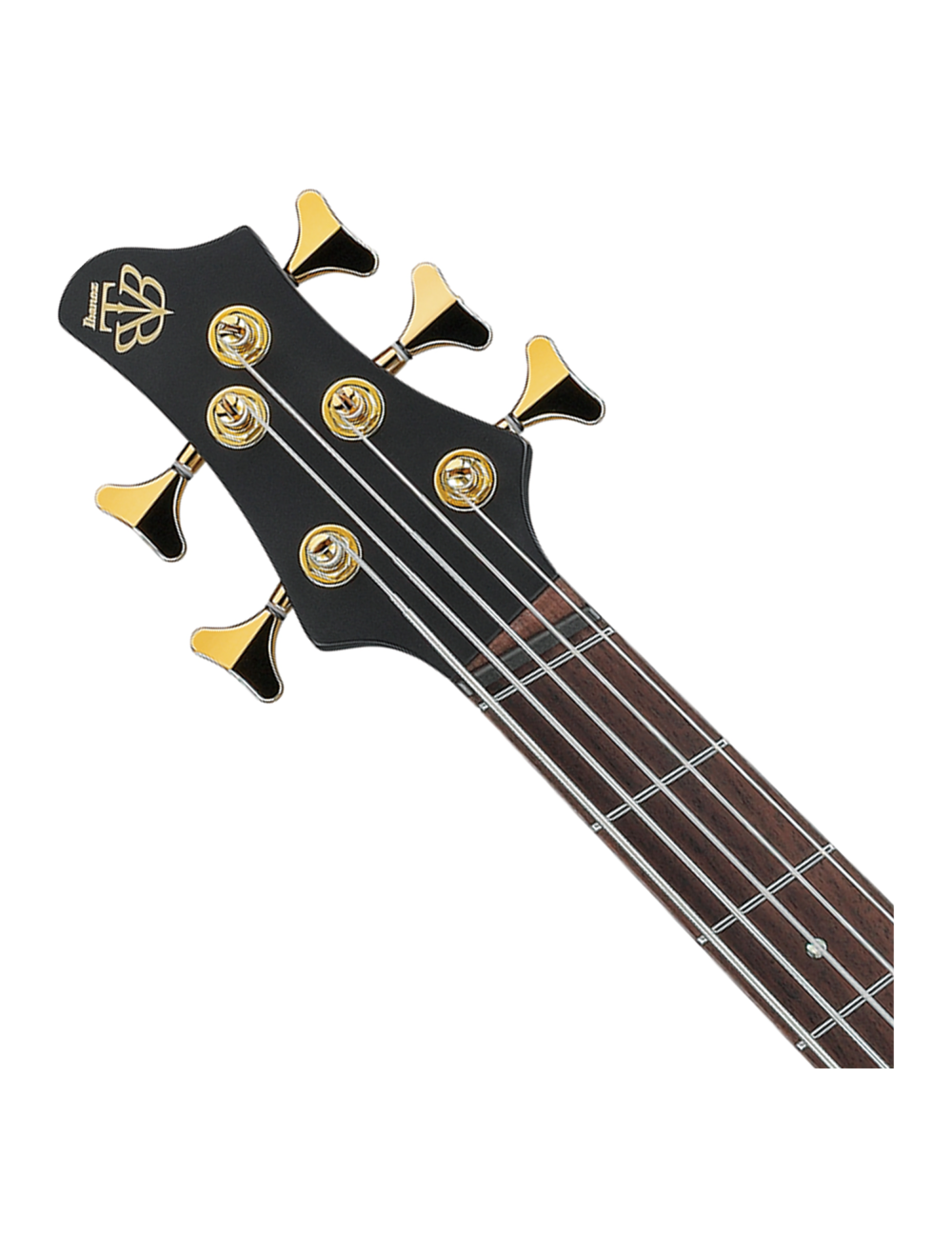 Used Ibanez BTB605LM BTB Bass Workshop 5-String MS Bass Guitar - Black Flat