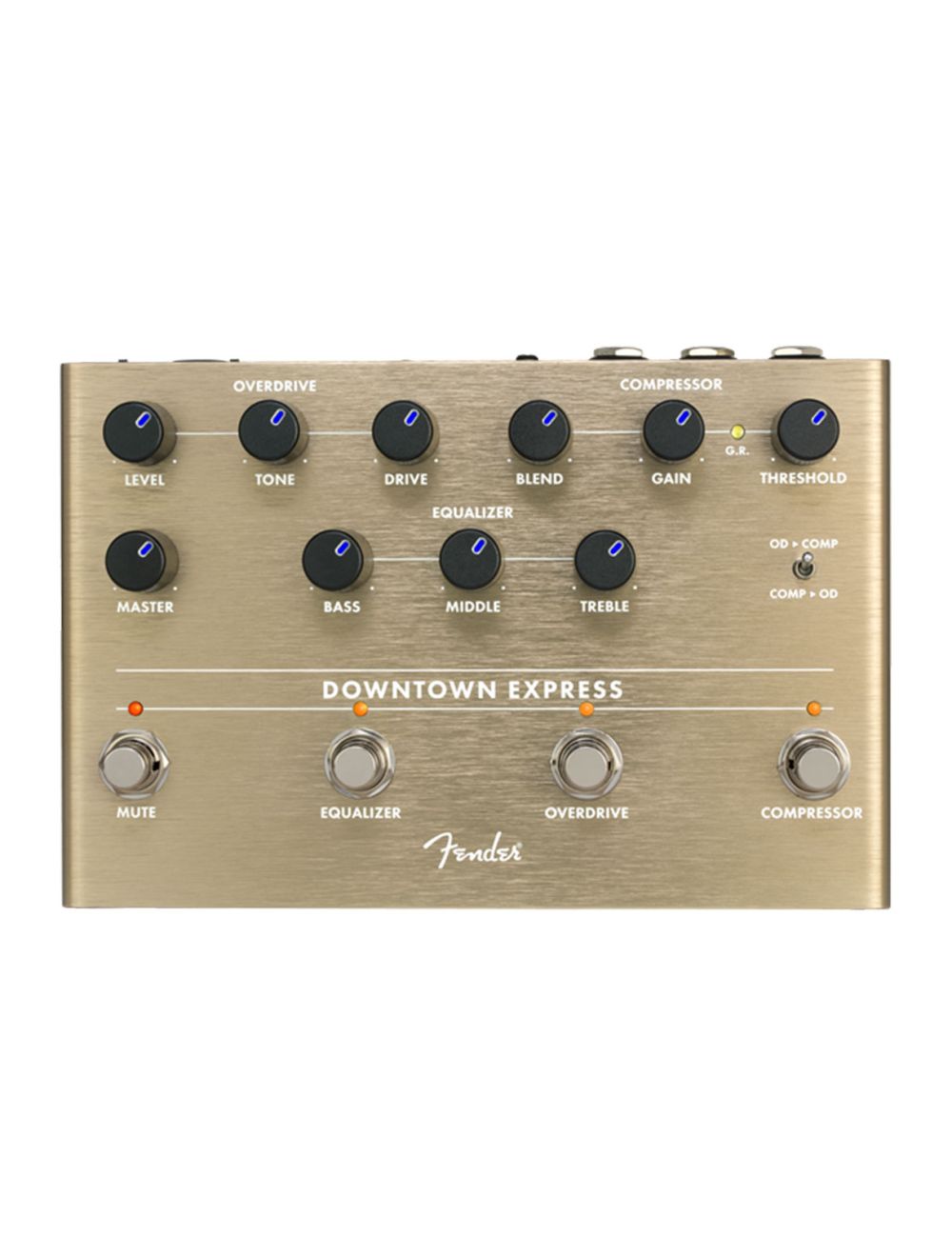 Used Fender Downtown Express Bass Multi Effect Pedal