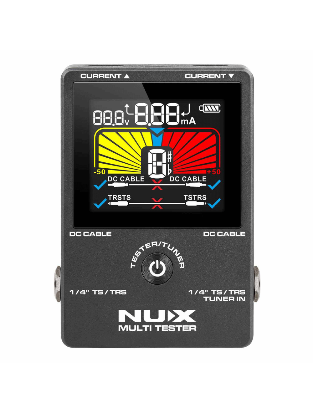 NUX NMT1 4-in-1 Rechargeable Multitester and Tuner - Open Box