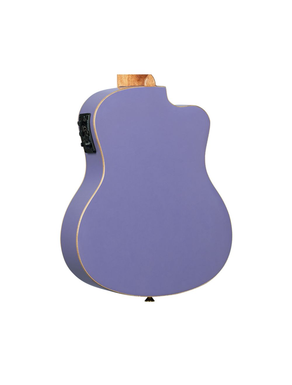 Ortega Guitars RUHZT-CE-VP-L Horizon Series LH Tenor A/E Ukulele - Very Peri