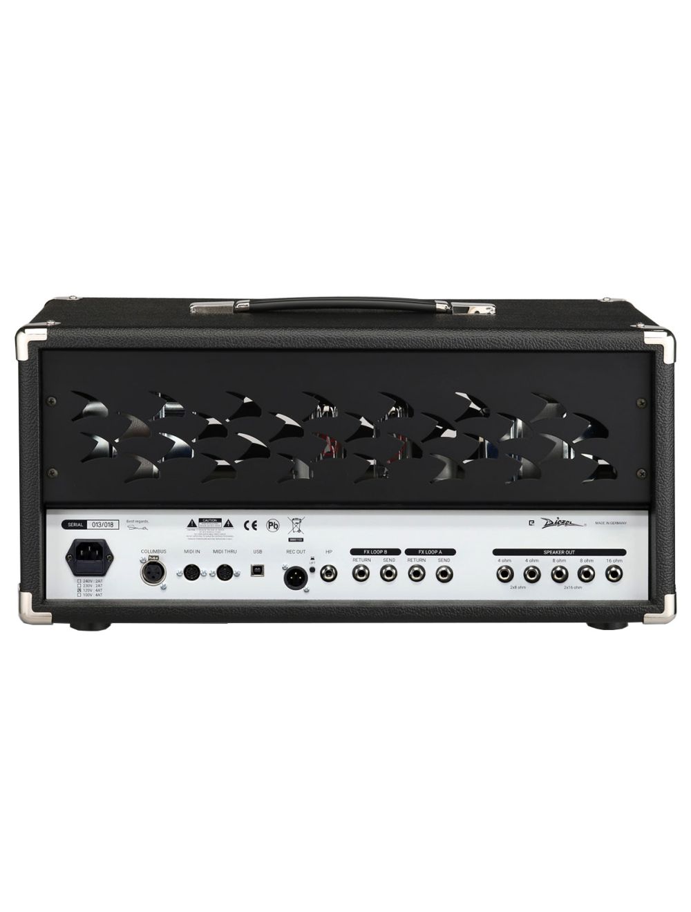 Diezel VHX 100-Watt 4-Channel Tube Head