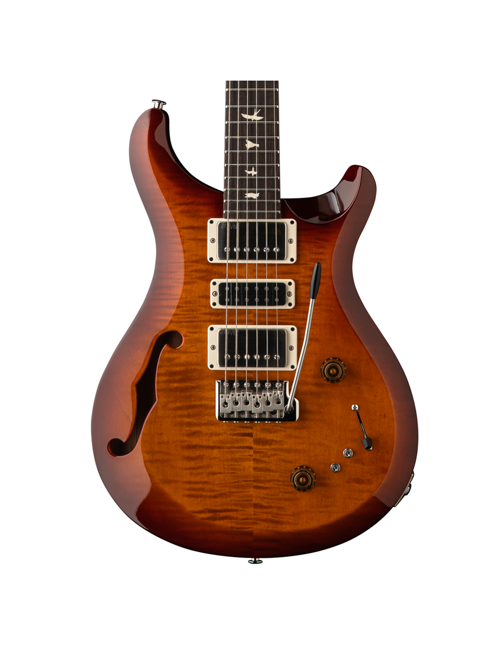 PRS S2 Special Semi-Hollow Electric Guitar - Dark Cherry Sunburst