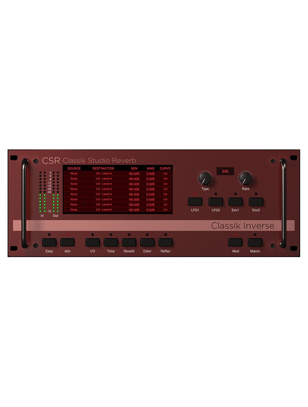 IK Multimedia CSR Plate Reverb Plug-In